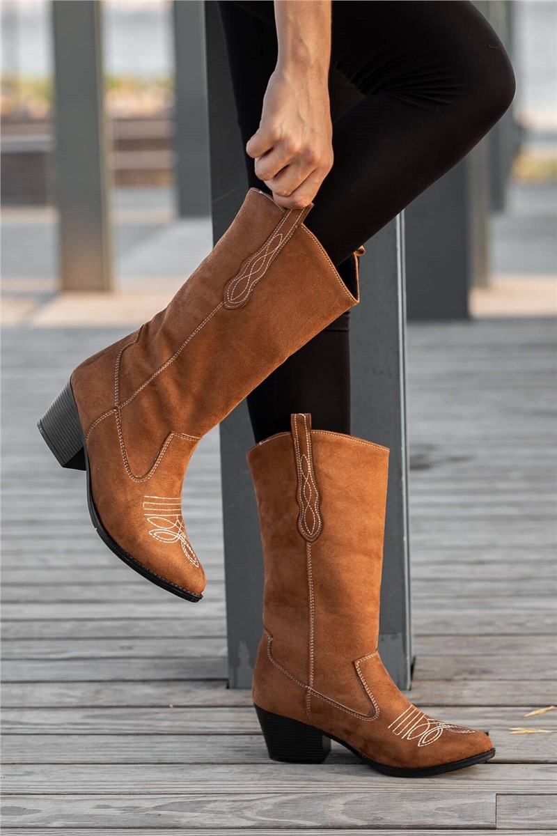 Women's suede boots - Taba #358770